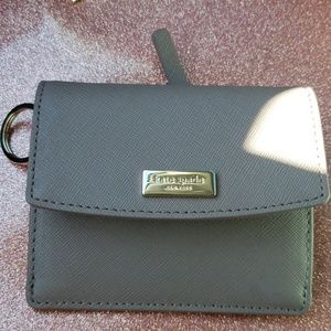 Kate Spade keychain wallet nwt